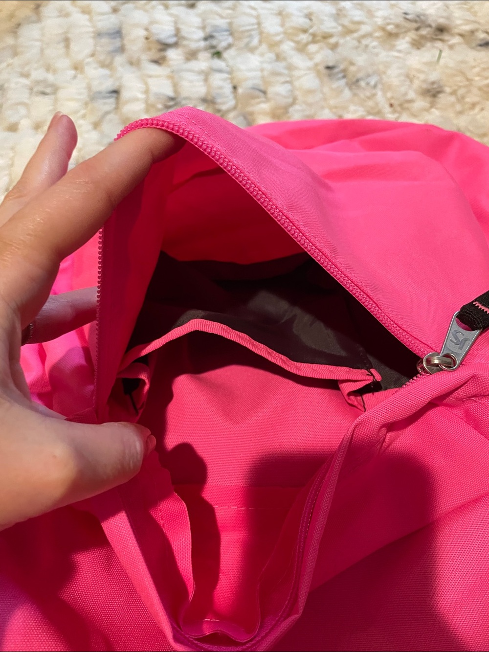 Jansport Bright Pink Everyday Backpack - Picture 6 of 9